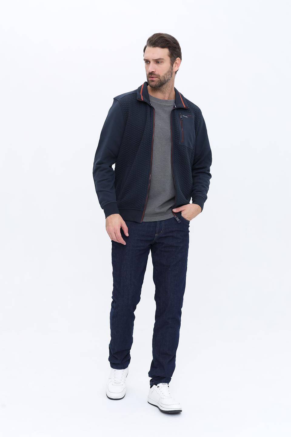 Кардиган Casa Moda стеганый синий