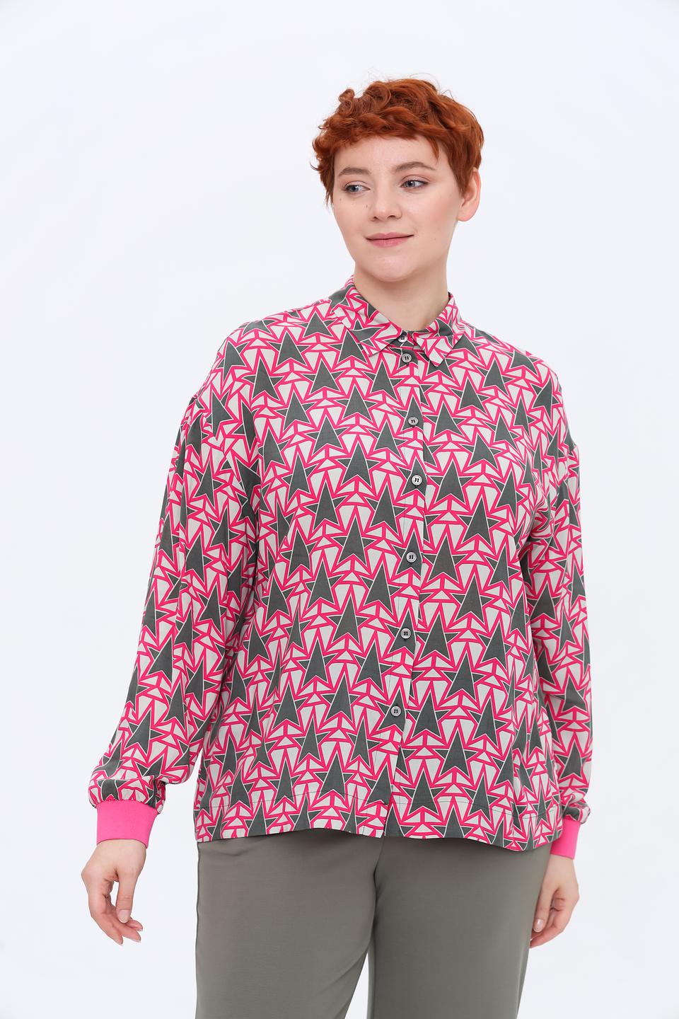 Рубашка You Just White с принтом