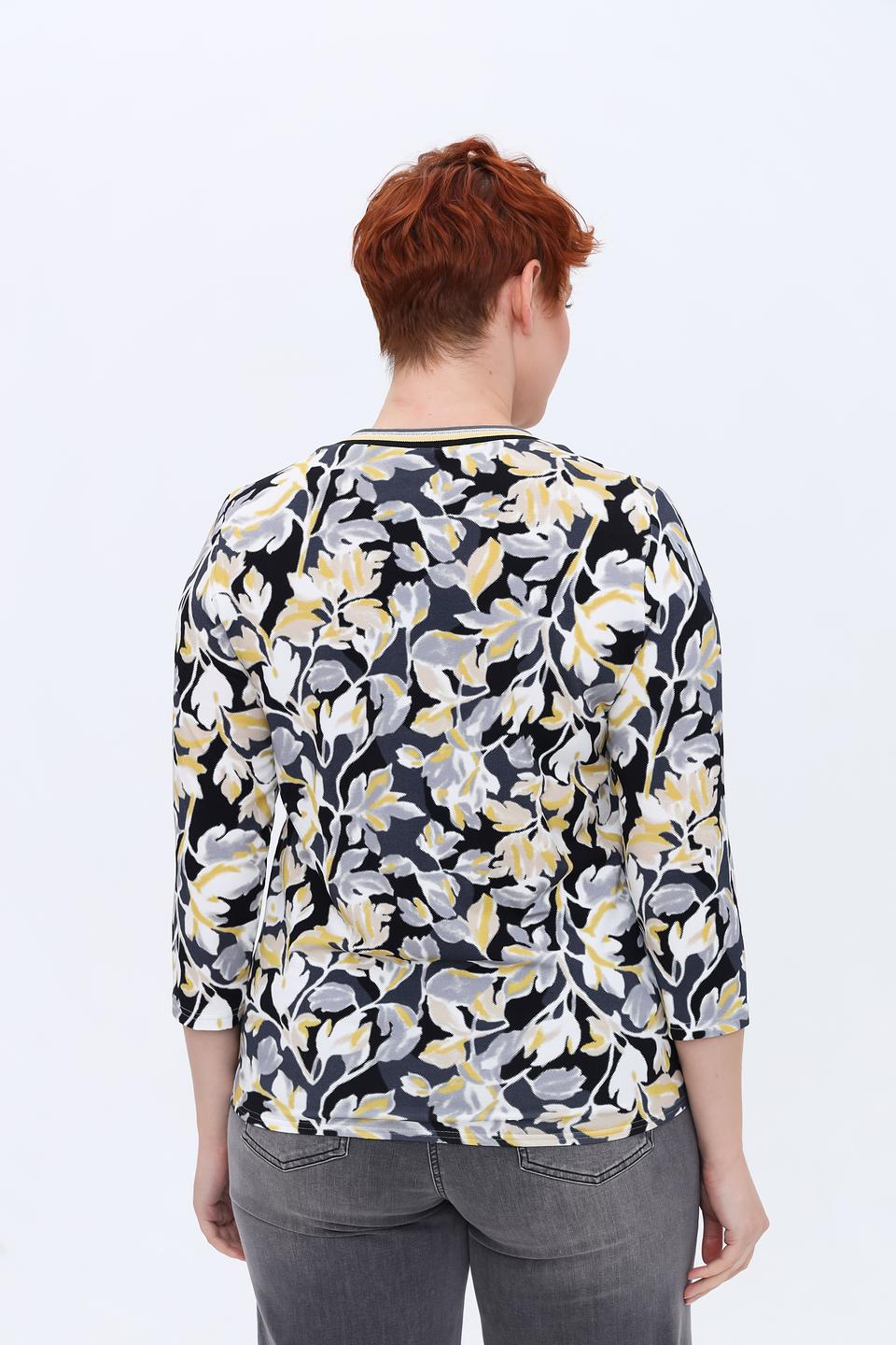 Лонгслив Frank Walder с цветочным принтом