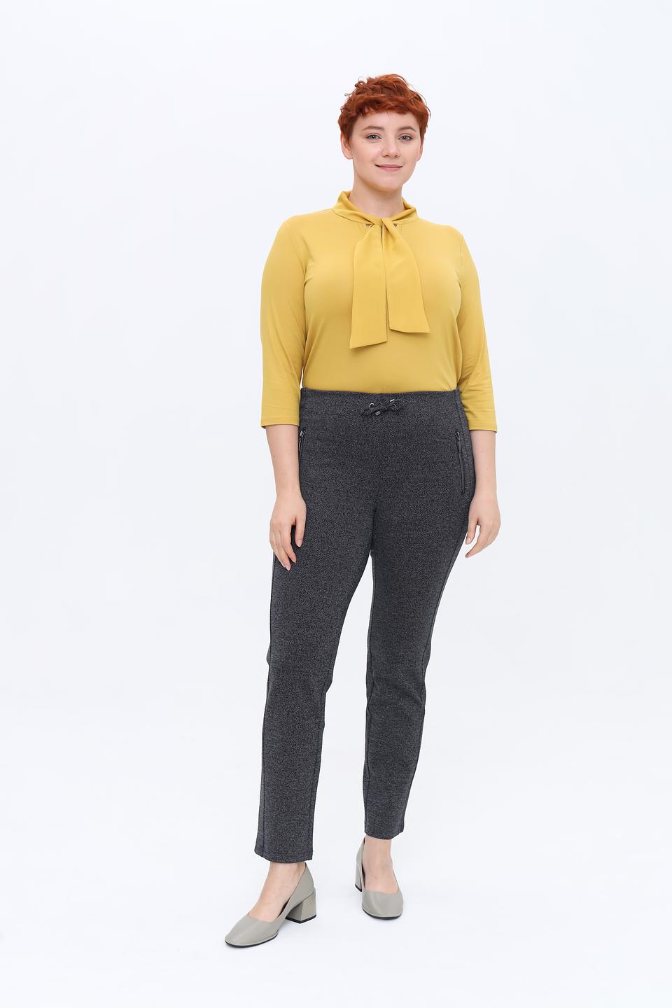 Брюки Lebek серые с карманами