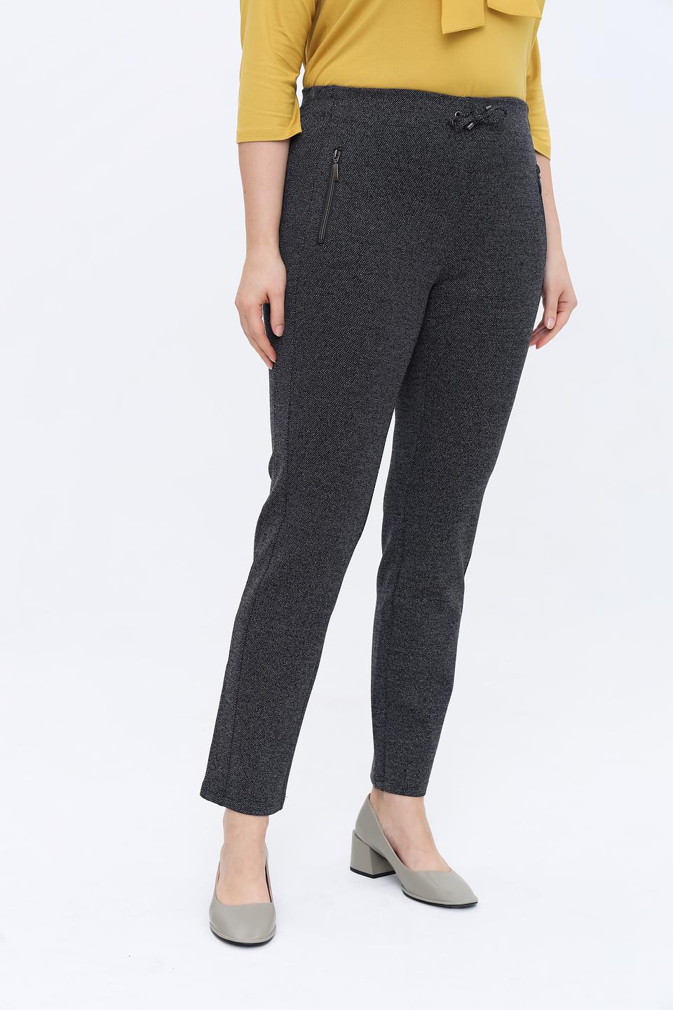 Брюки Lebek серые с карманами