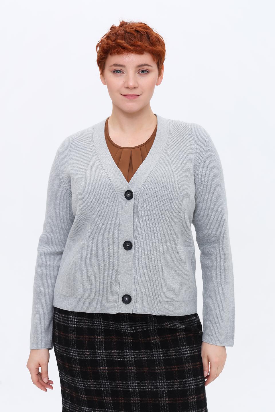 Кардиган Rabe collection серый