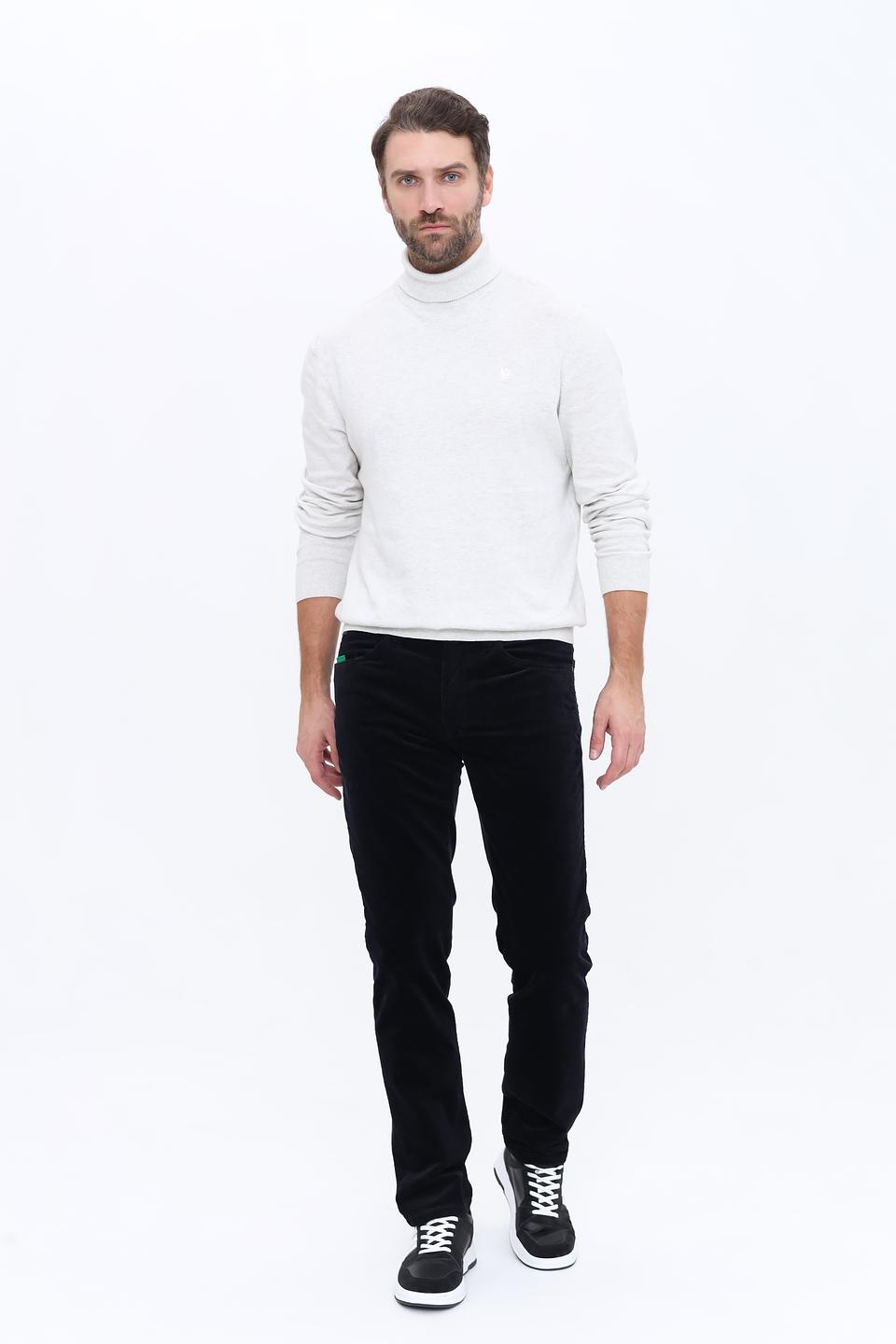 Брюки вельветовые Club of comfort чёрные