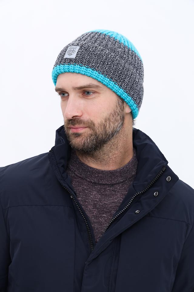 Шапка Marhatter вязаная бирюзовая
