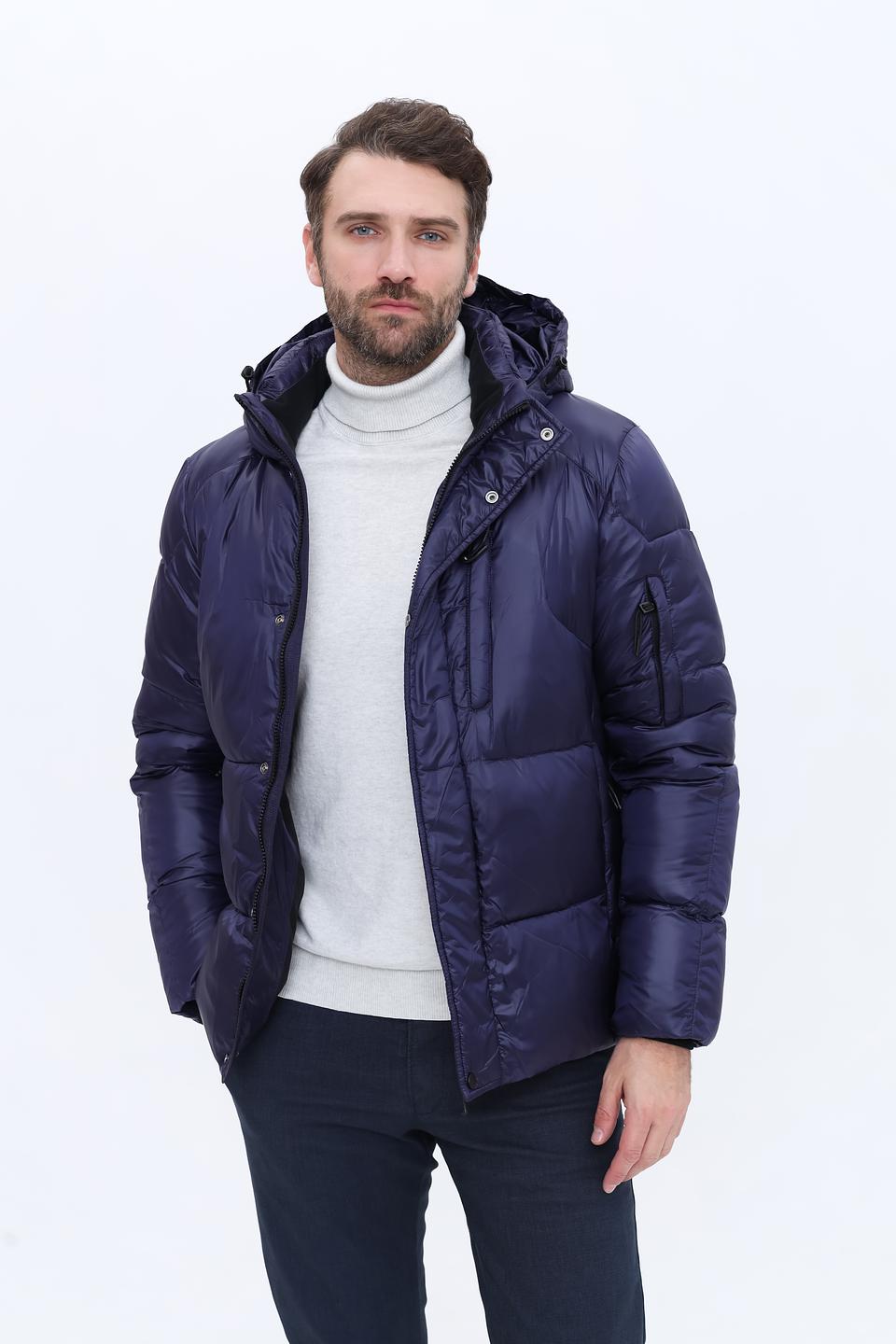 Куртка Pezzo стеганая синяя