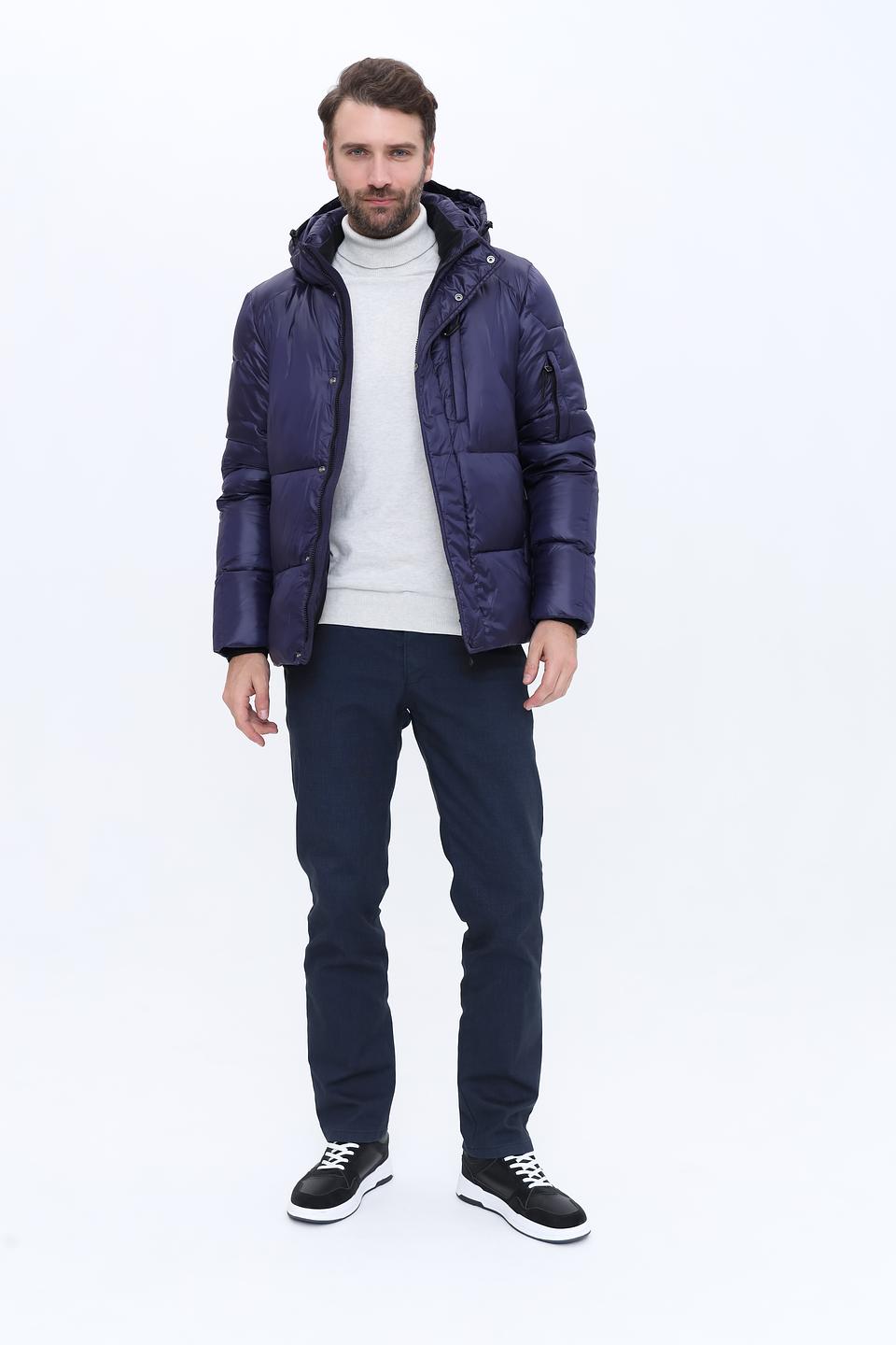 Куртка Pezzo стеганая синяя