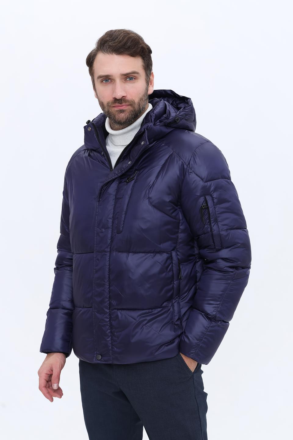 Куртка Pezzo стеганая синяя