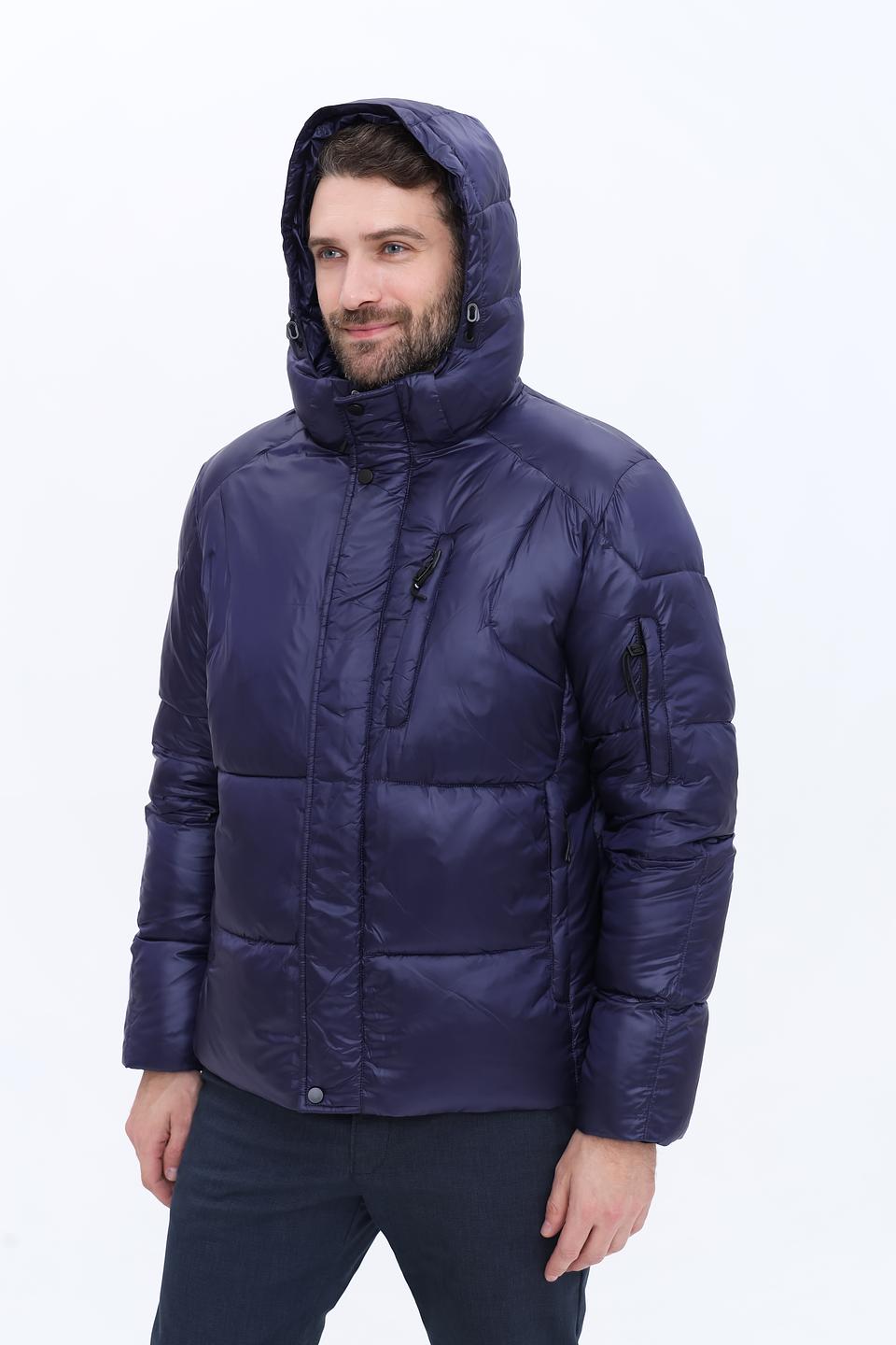 Куртка Pezzo стеганая синяя