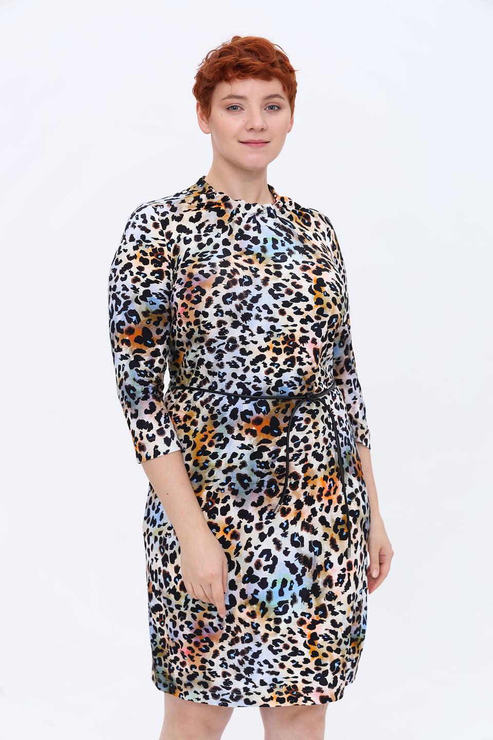 Платье Erfo с леопардовым принтом