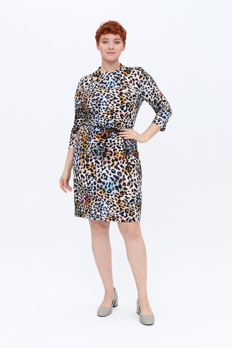 Платье Erfo с леопардовым принтом