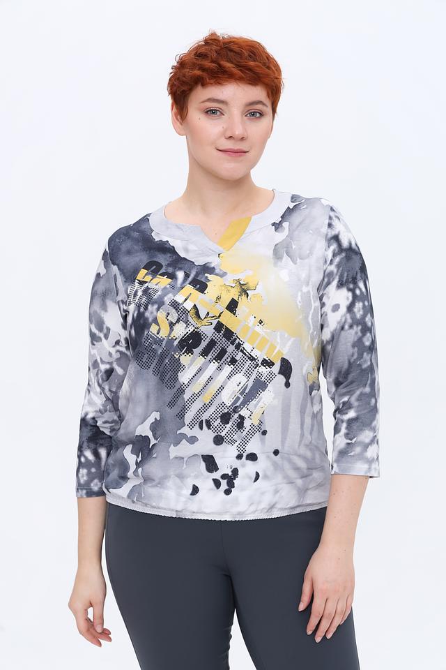 Лонгслив Frank Walder с принтом