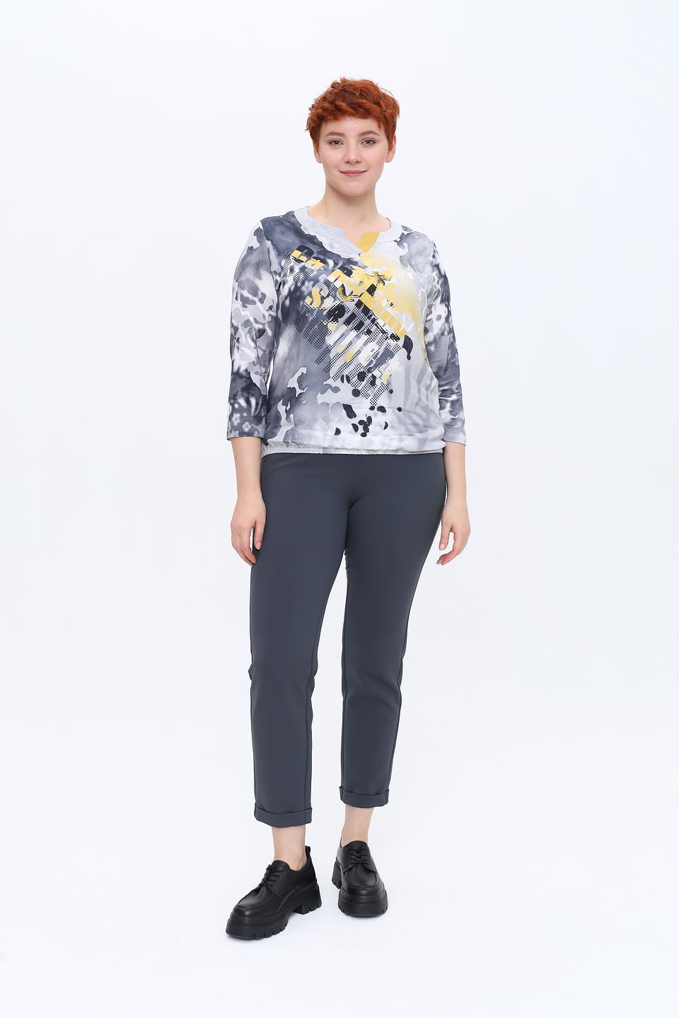 Лонгслив Frank Walder с принтом