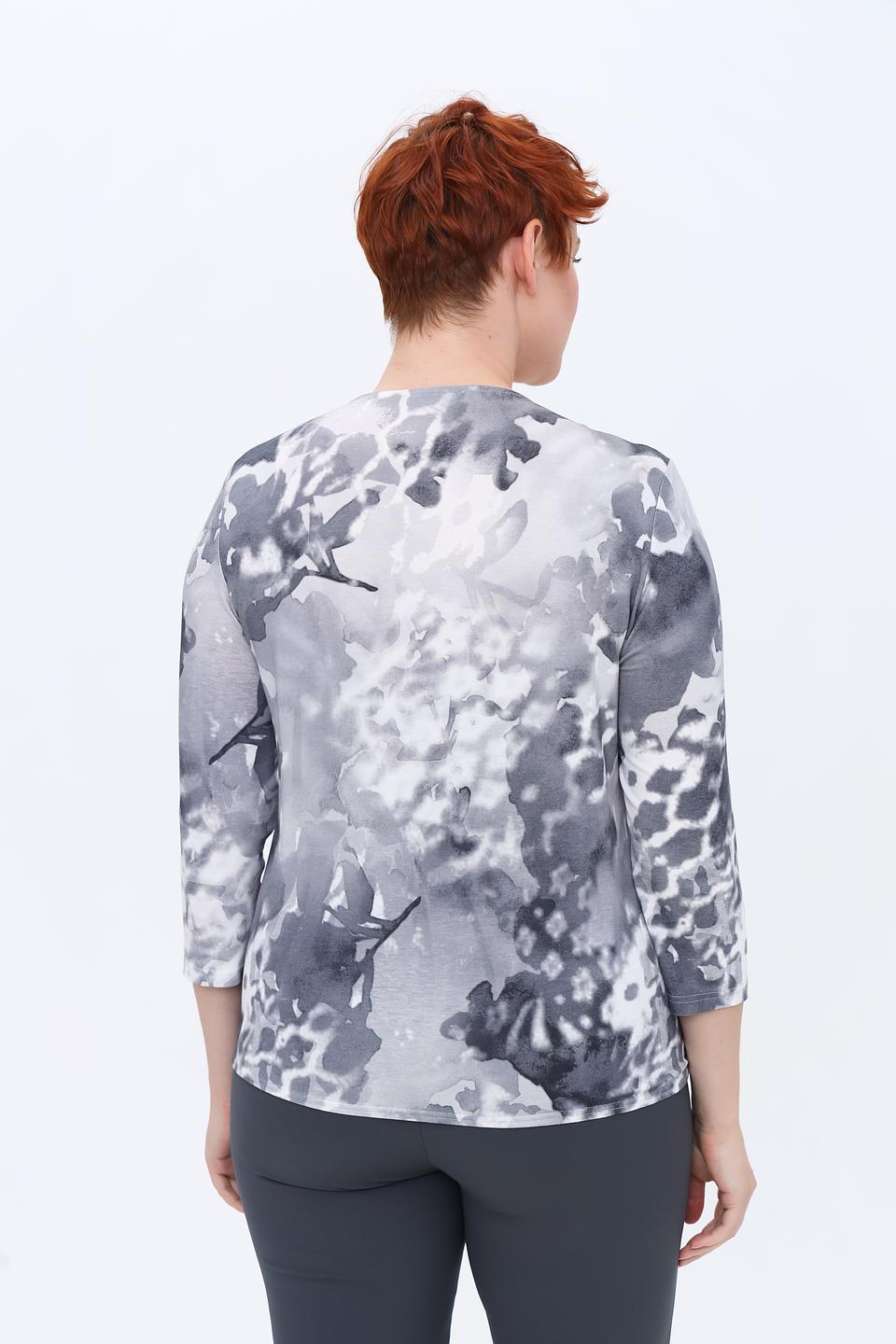 Лонгслив Frank Walder с принтом