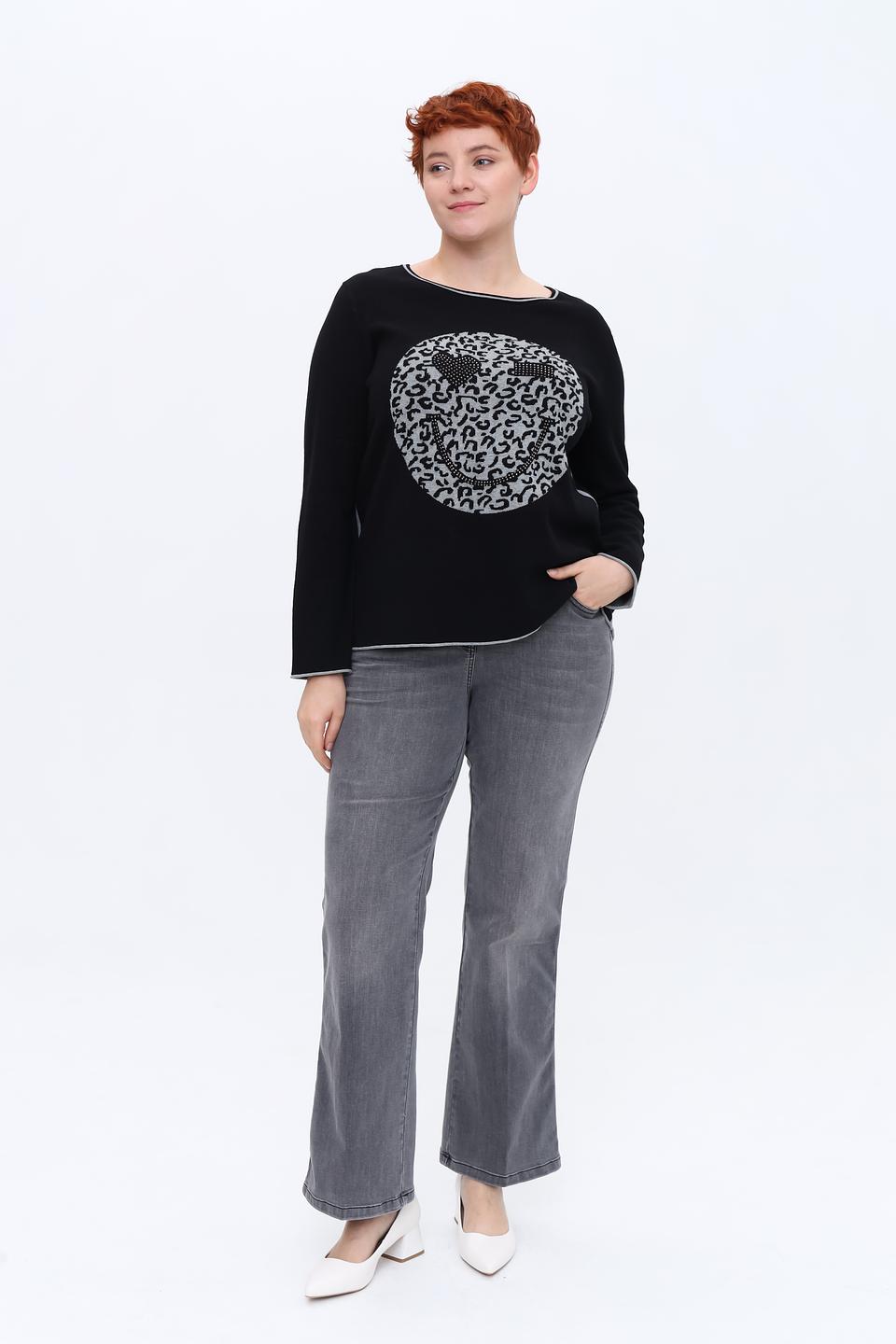 Пуловер Via Appia с принтом