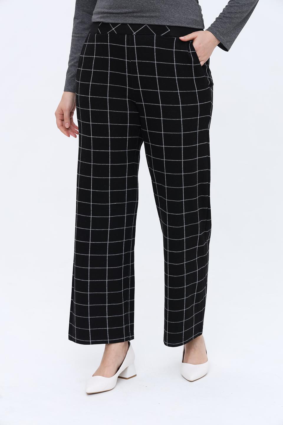 Брюки Via Appia в клетку
