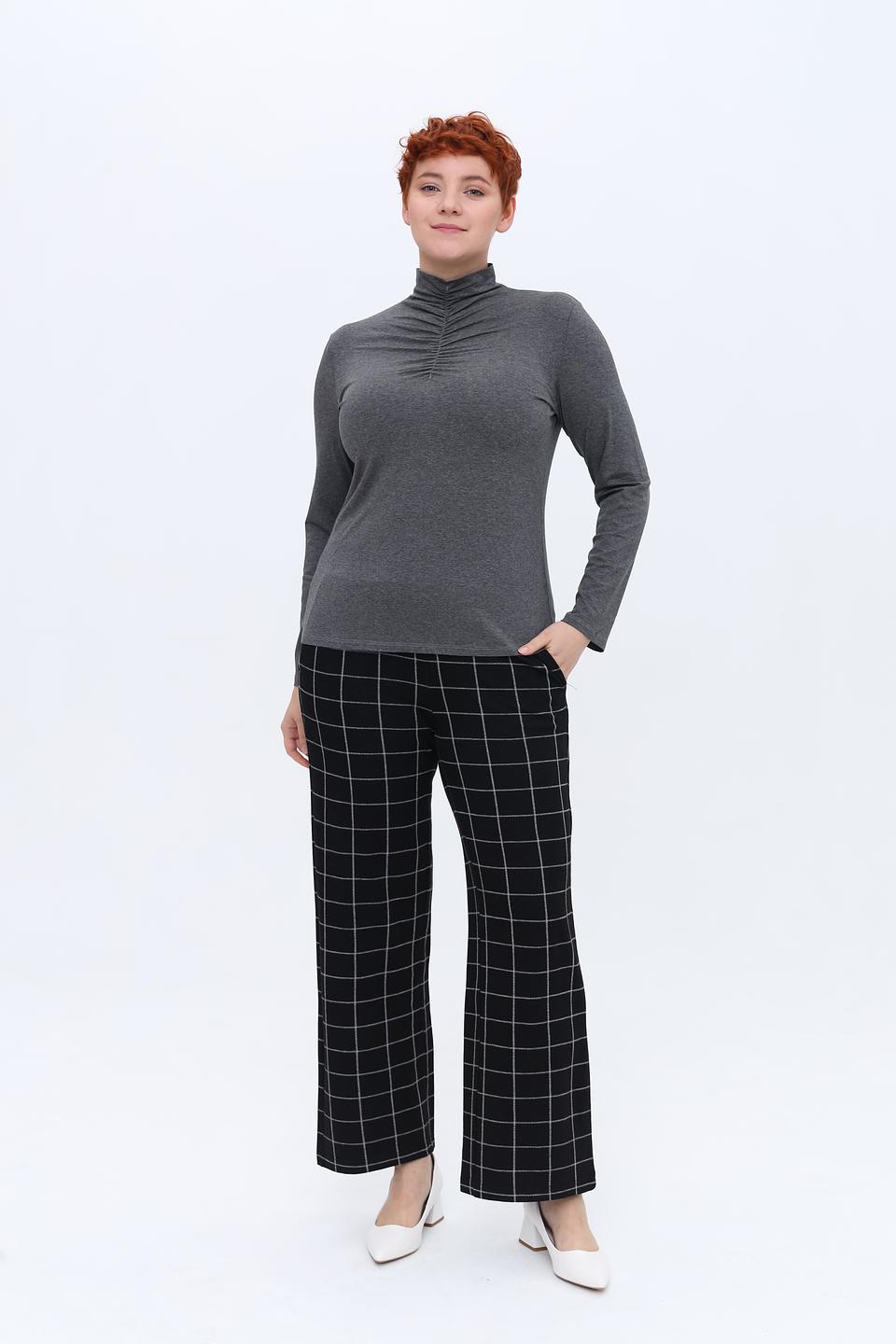 Брюки Via Appia в клетку