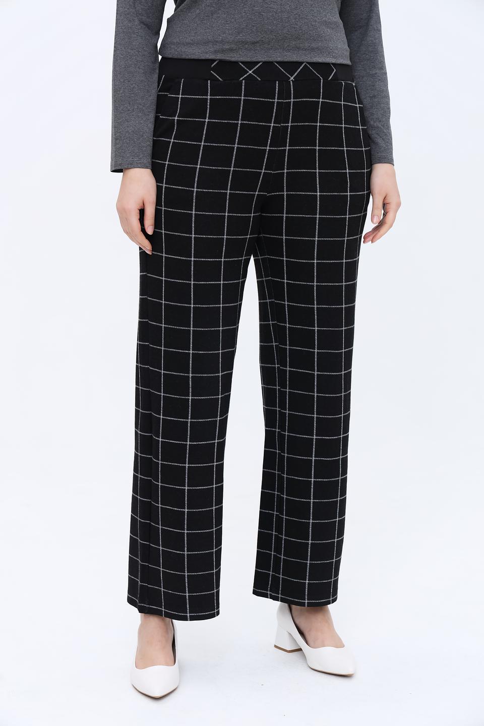 Брюки Via Appia в клетку