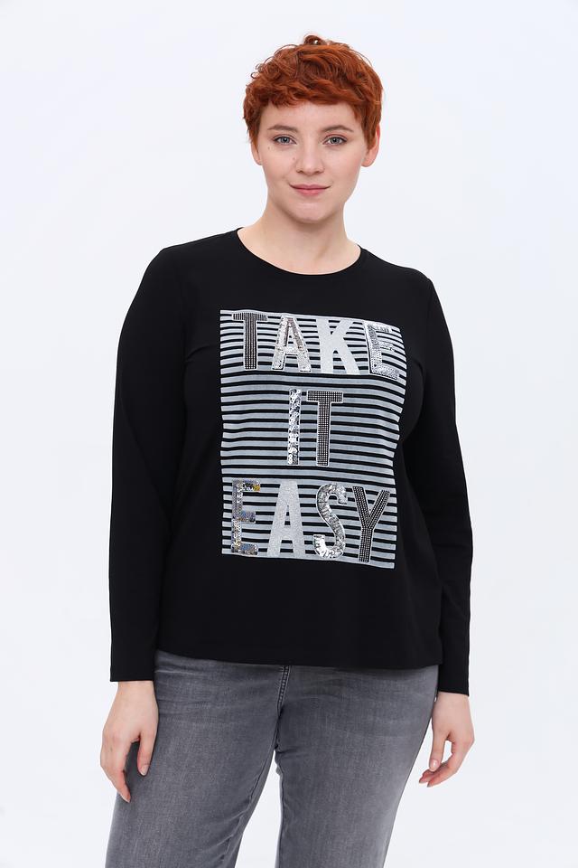 Лонгслив Via Appia с принтом