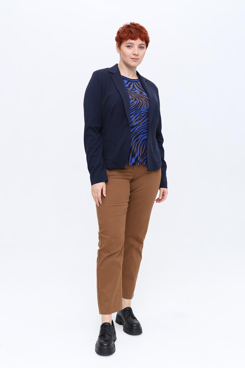 Жакет Erfo приталенный синий