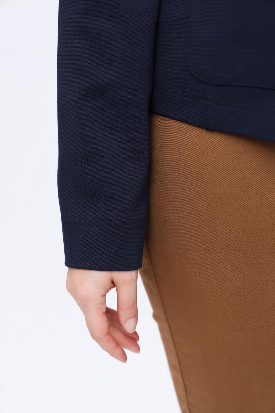 Жакет Erfo приталенный синий