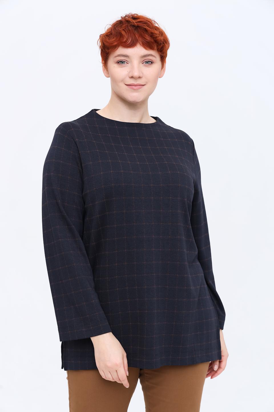 Блуза Frapp в клетку