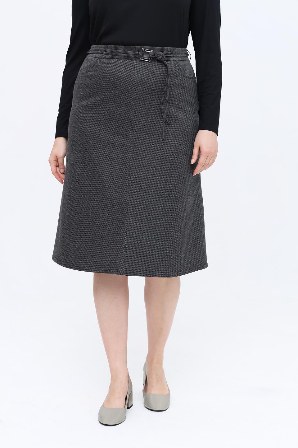 Юбка Frank Walder с запахом серая