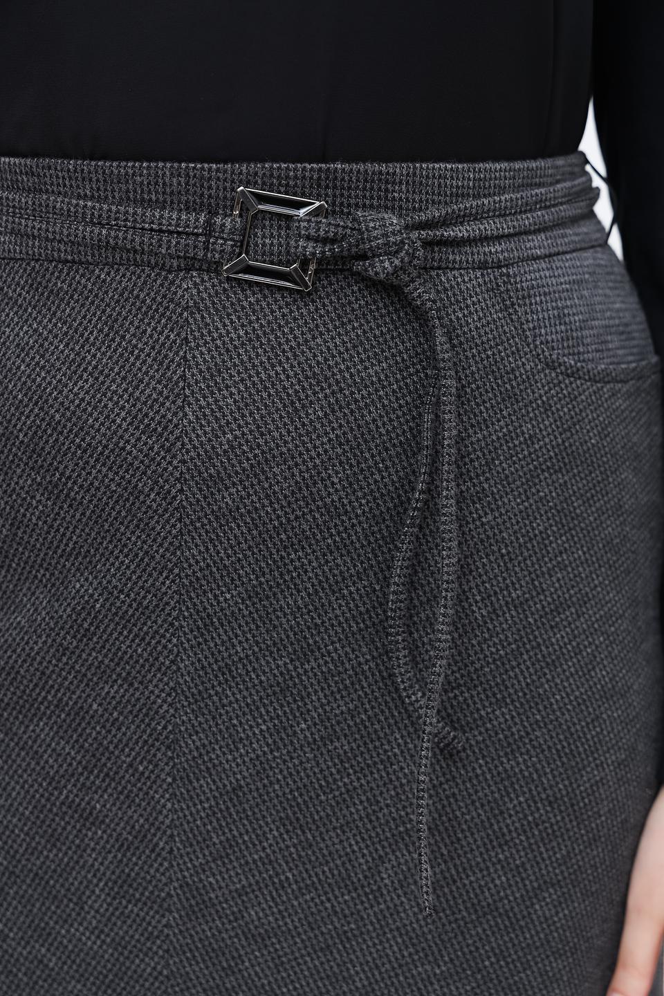 Юбка Frank Walder с запахом серая