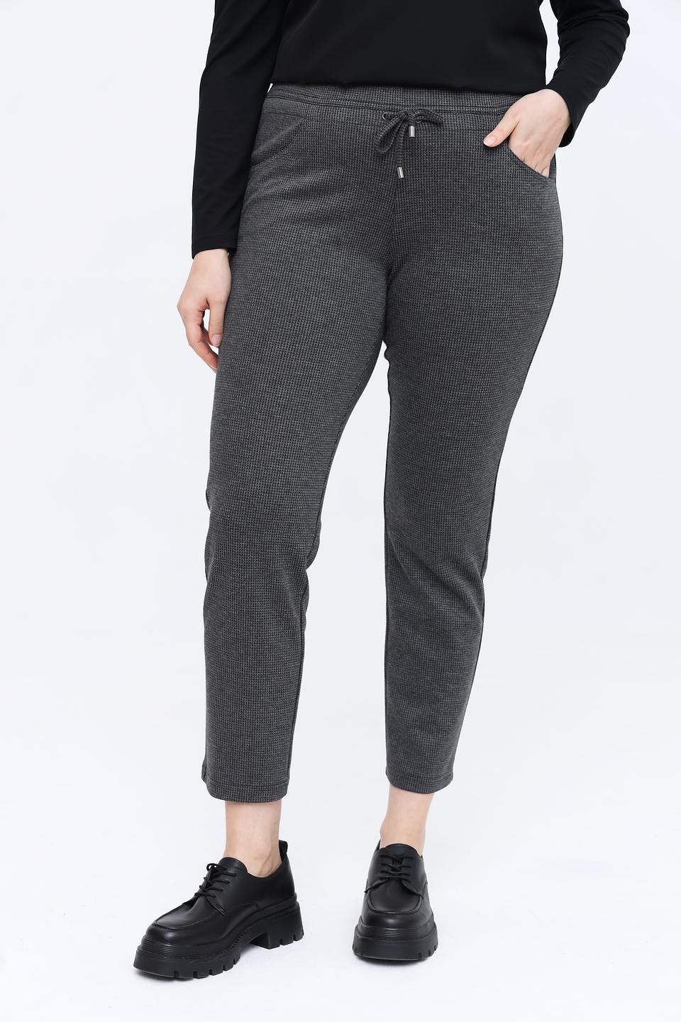 Брюки Frank Walder в клетку серые