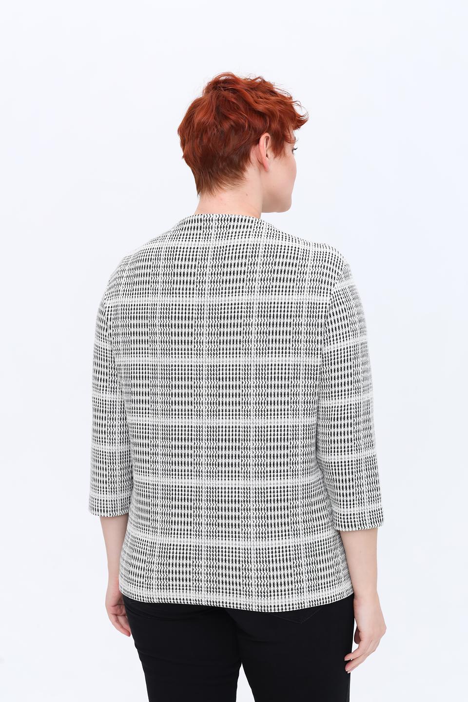 Пуловер Rabe collection в клетку