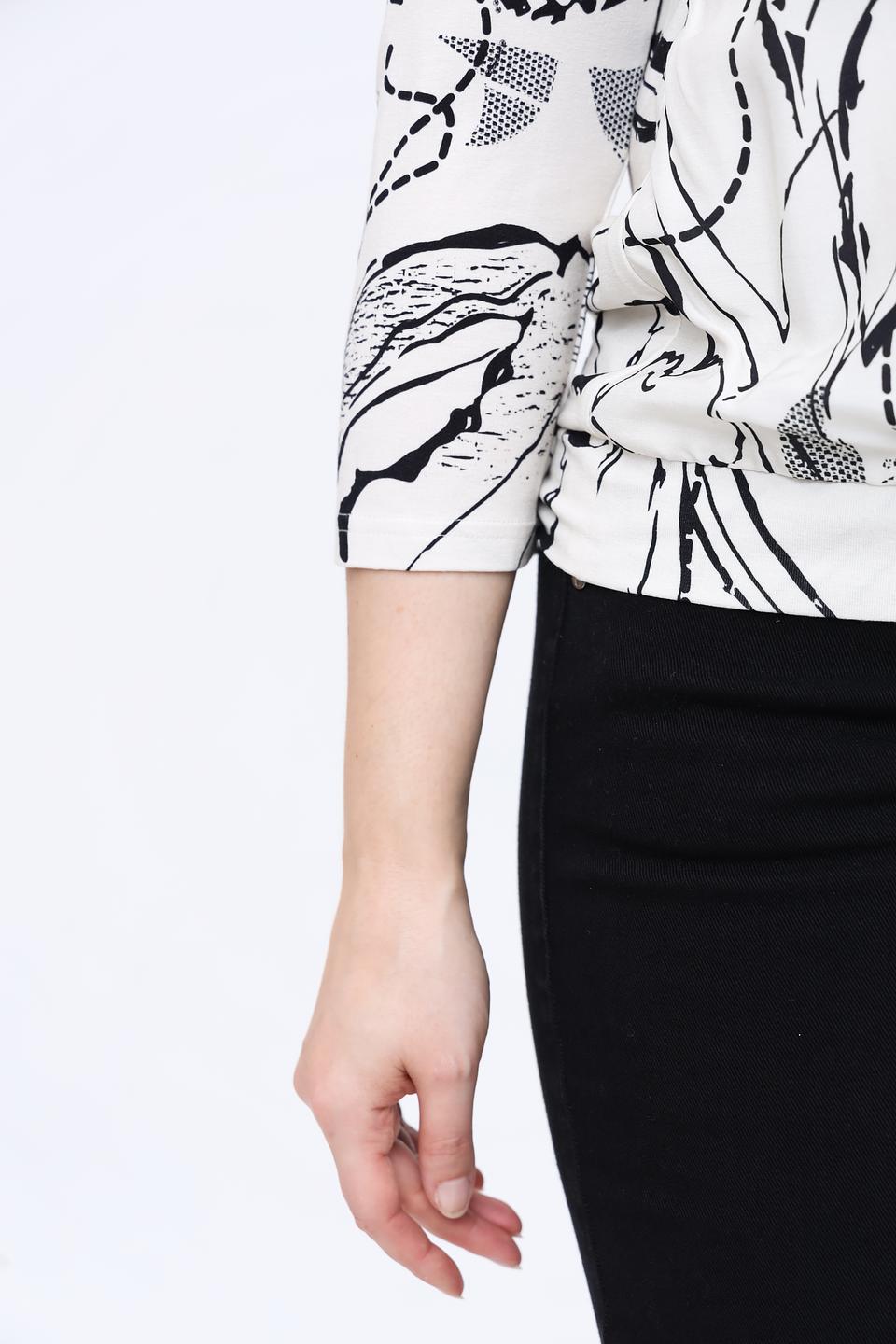 Блуза Frank Walder с принтом