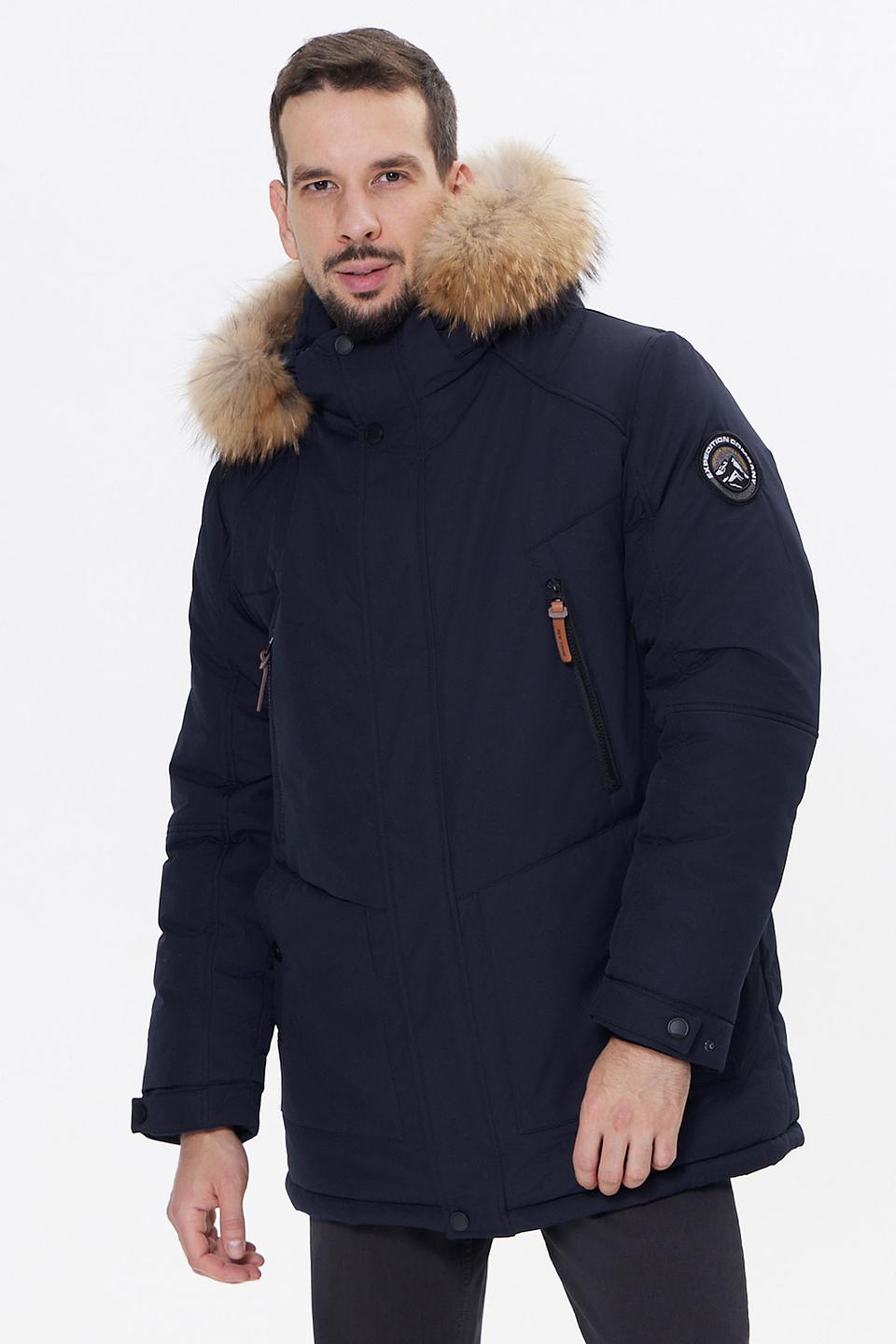 Куртка John Trigger зимняя тёмно-синяя