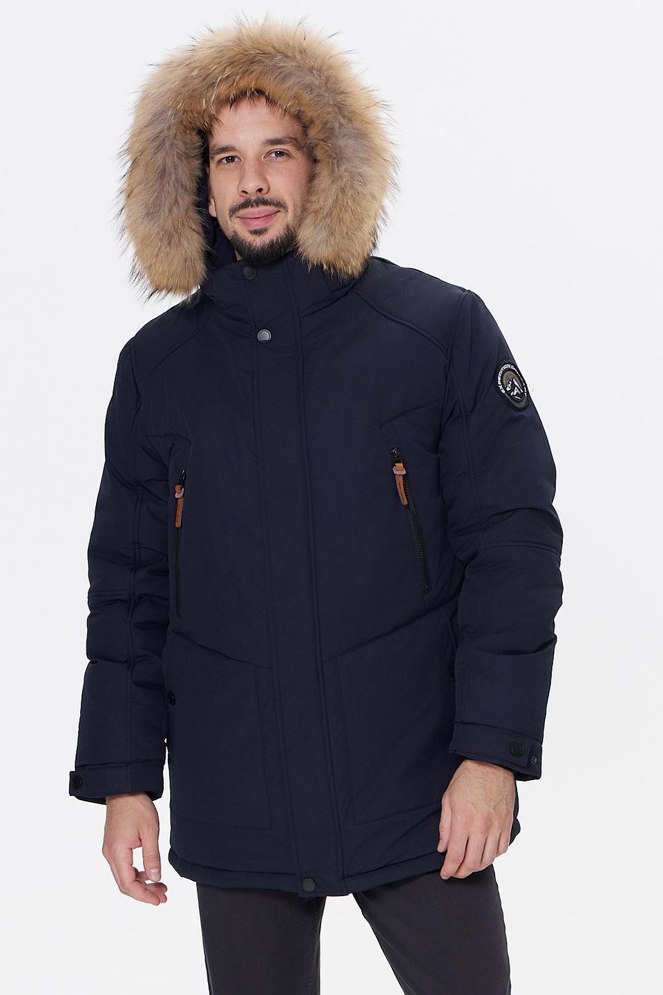 Куртка John Trigger зимняя тёмно-синяя