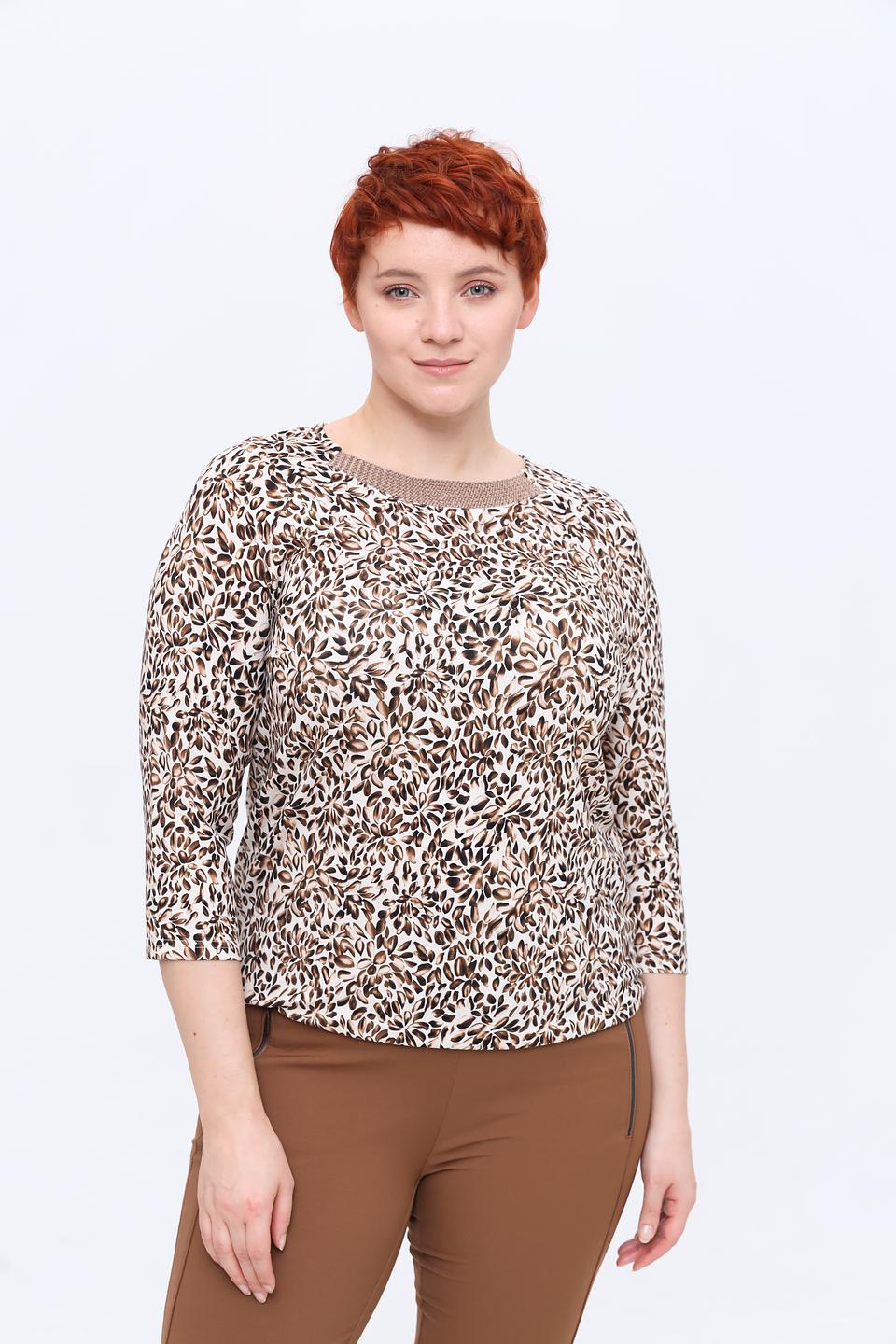 Лонгслив Frank Walder с принтом