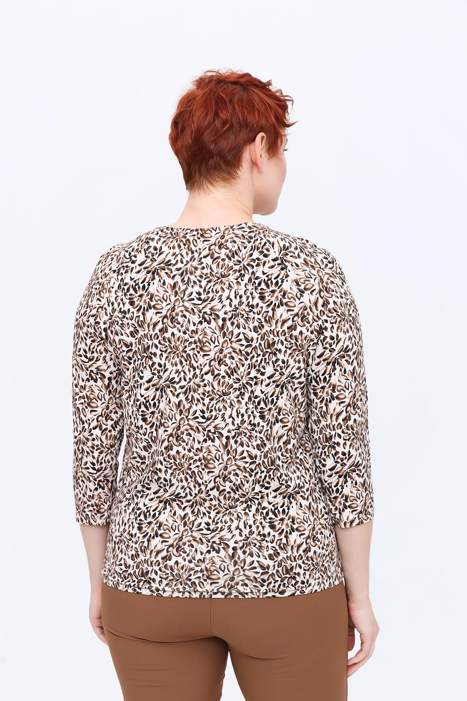 Лонгслив Frank Walder с принтом