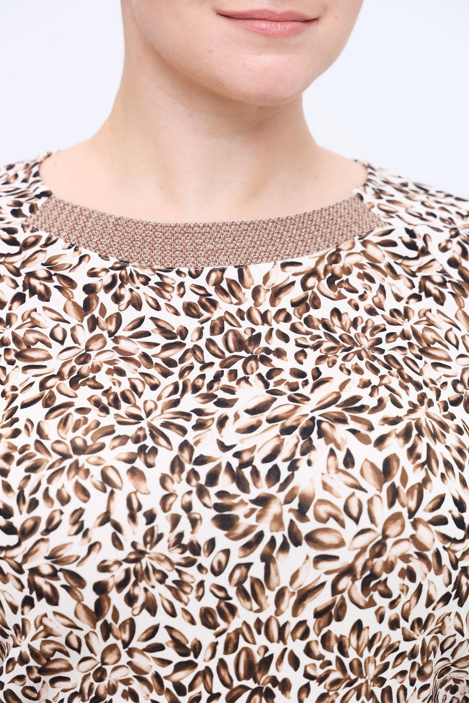 Лонгслив Frank Walder с принтом