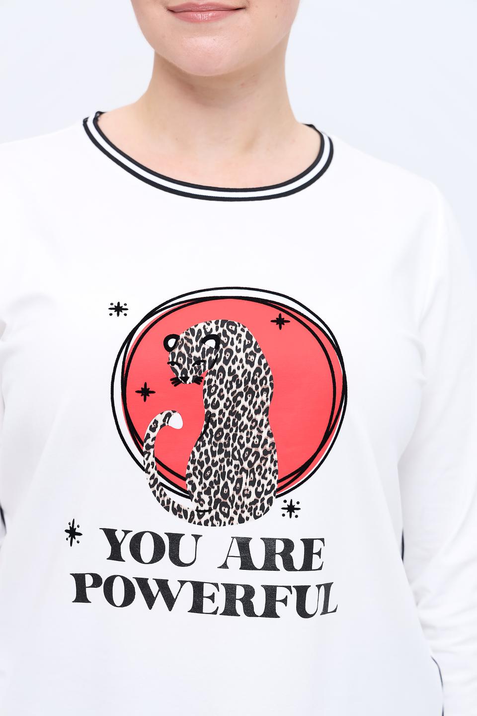 Лонгслив Frapp с принтом