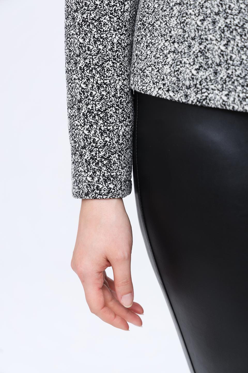 Жакет Frank Walder в клетку серый