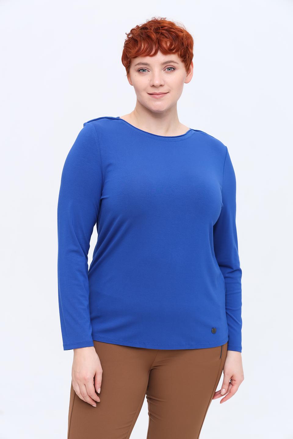 Лонгслив Lebek синий