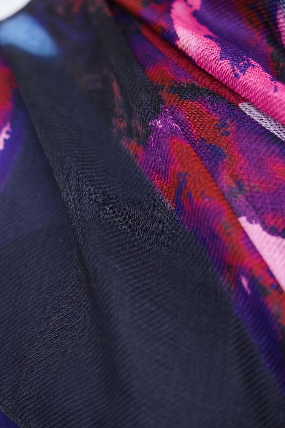 Платок Lecomte с цветочным принтом