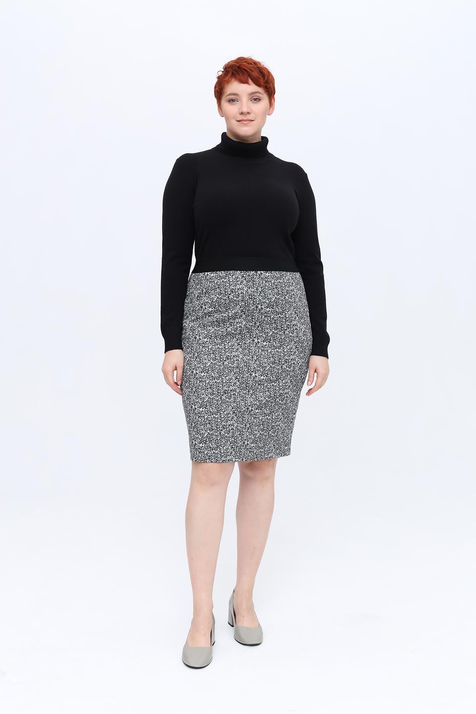 Юбка Frank Walder с принтом