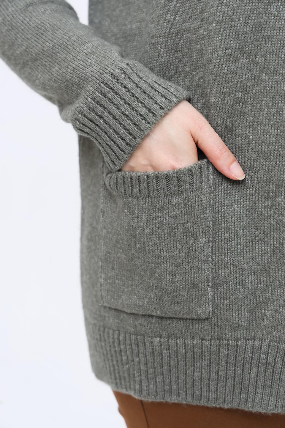 Кардиган Lebek серый