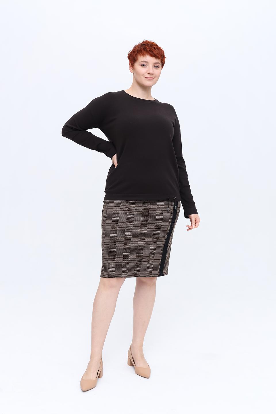 Пуловер Frank Walder чёрный