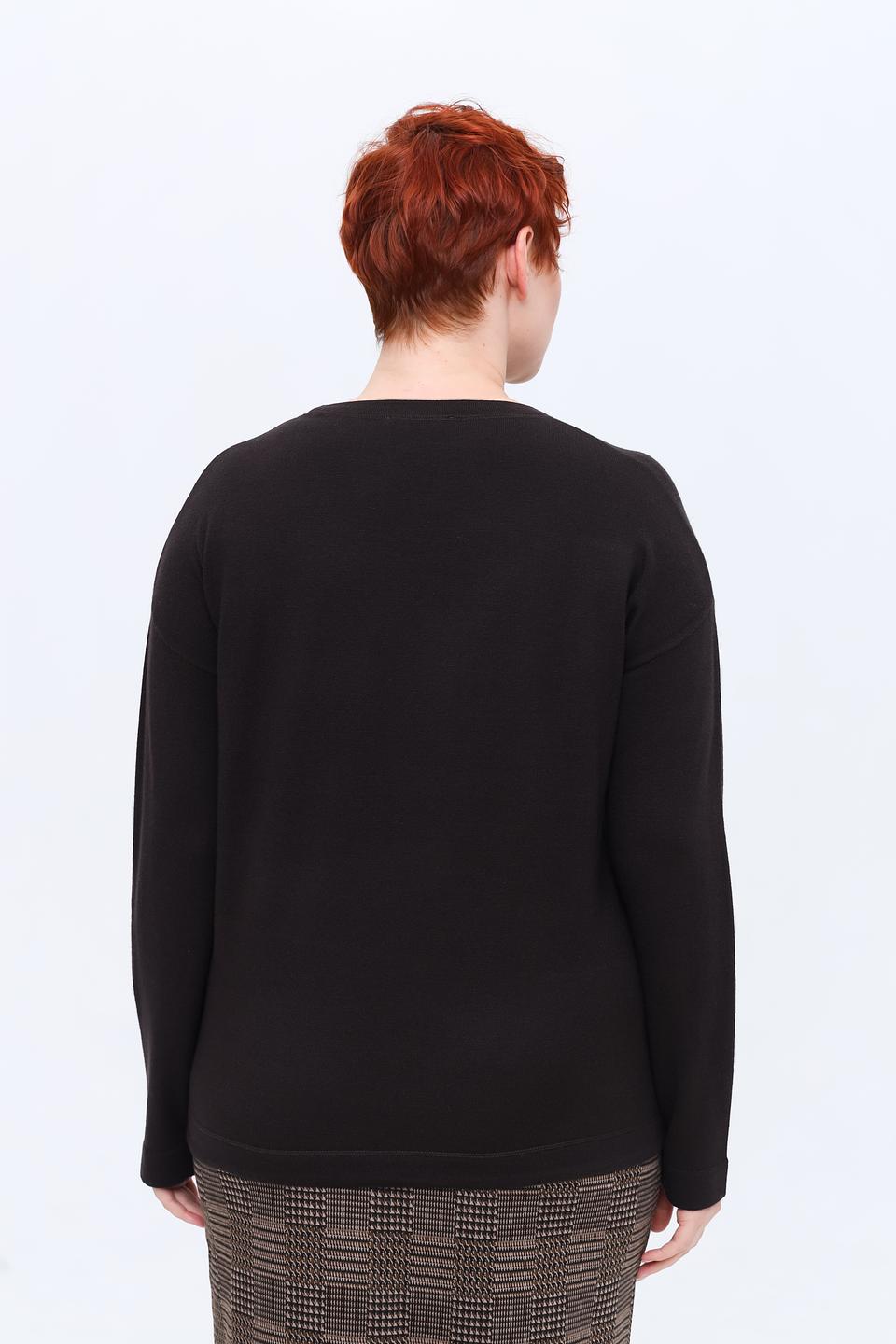 Пуловер Frank Walder чёрный