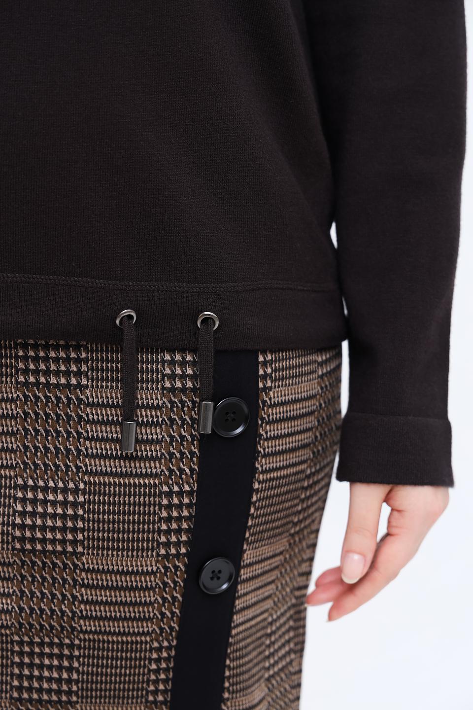 Пуловер Frank Walder чёрный