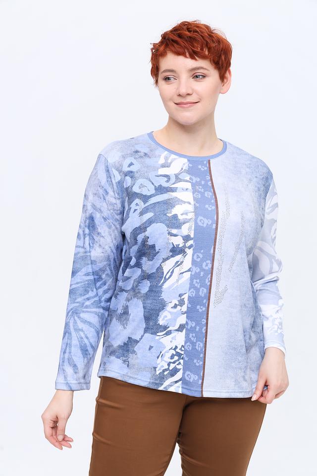 Пуловер Frank Walder с цветочным принтом