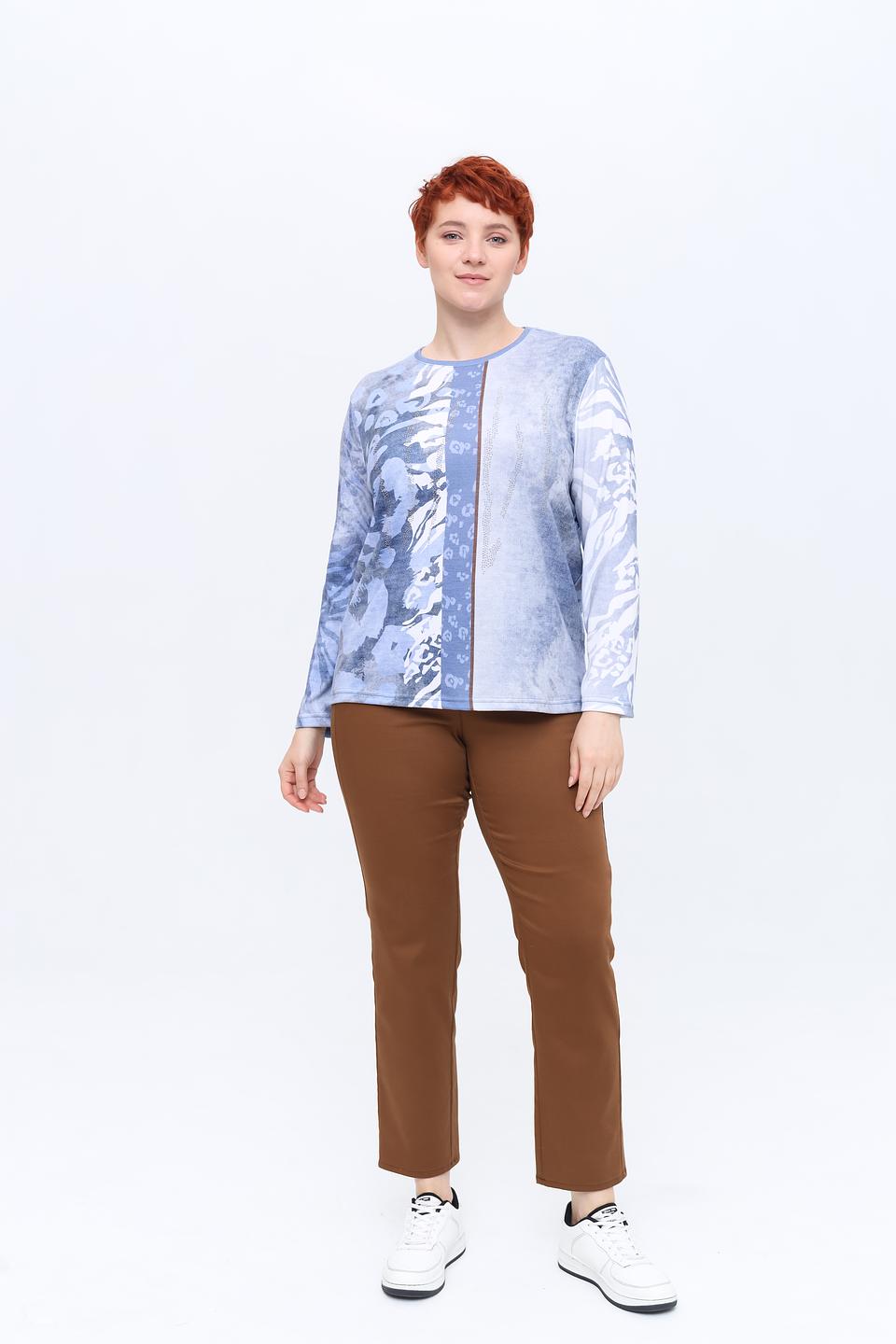 Пуловер Frank Walder с цветочным принтом