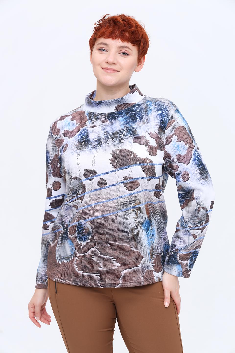 Пуловер Frank Walder с принтом