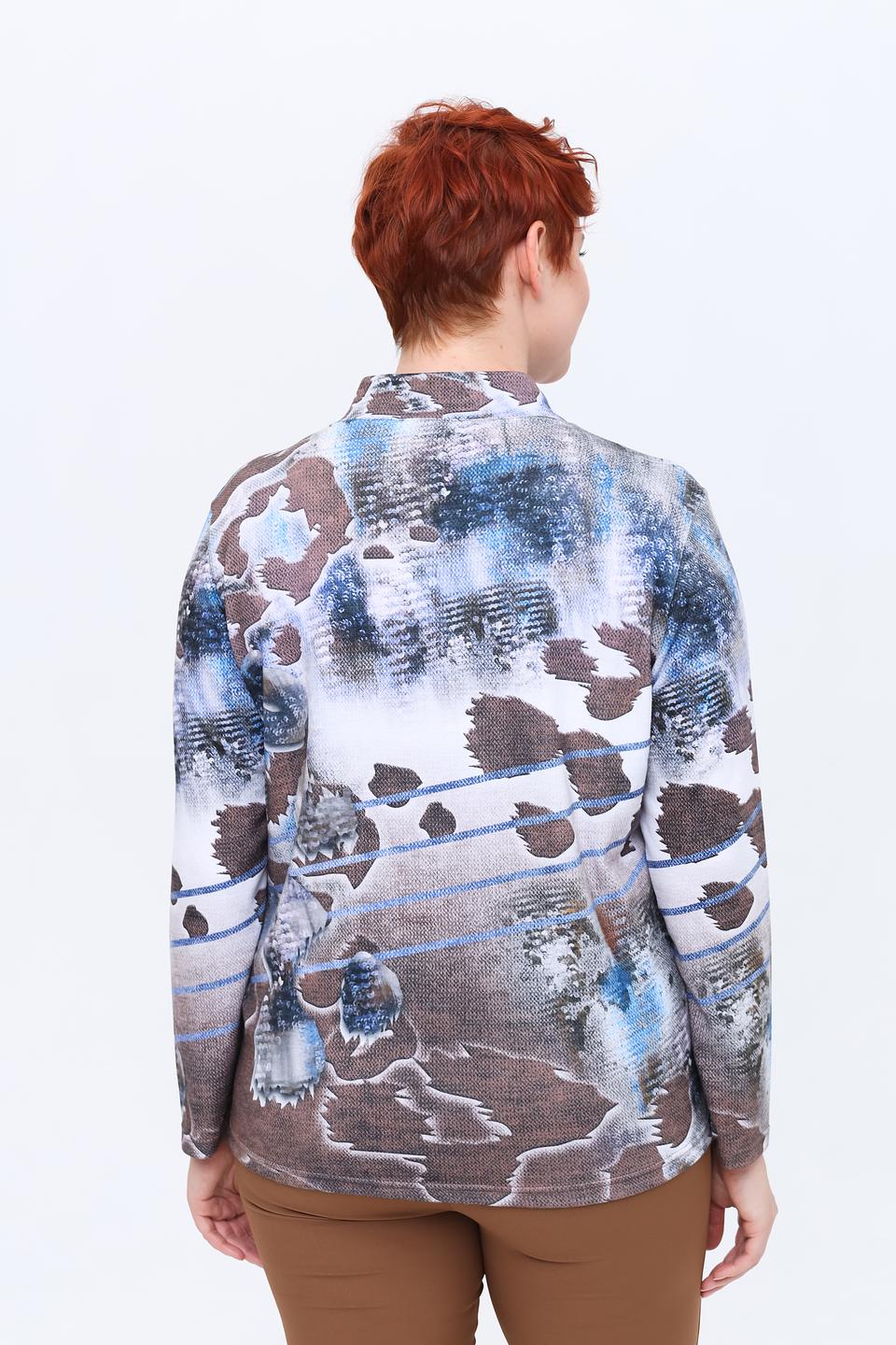 Пуловер Frank Walder с принтом