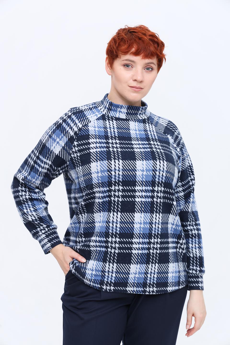 Пуловер Frank Walder в клетку