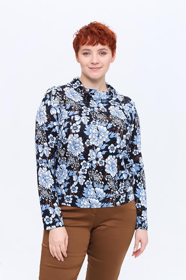 Блуза Frank Walder с цветочным принтом